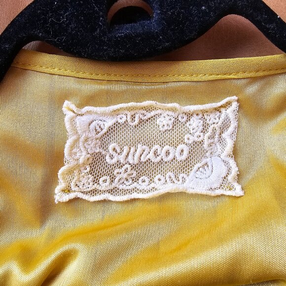 British Boutique Collection Classic Yellow Dress M - Picture 3 of 4